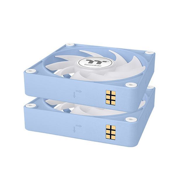 KIT 3 FAN COOLER 120MM THERMALTAKE CT120 EX ARGB HYDRANGEA BLUE
