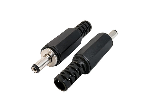 Conector DC 1.3x3.5x10mm para soldar