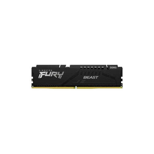 Memoria Ram UDIMM KINGSTON Fury Beast 8GB DDR5 60000MHz CL36 1.35V Single Negro