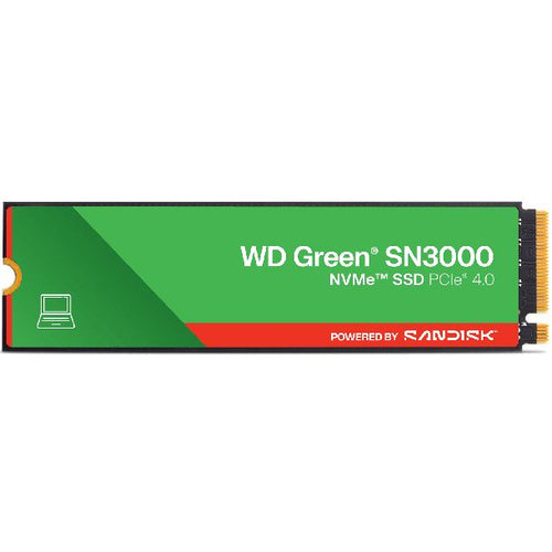 HD SSD 1TB WD GREEN SN3000 M.2 NVME GEN4 5000MB/S 2280