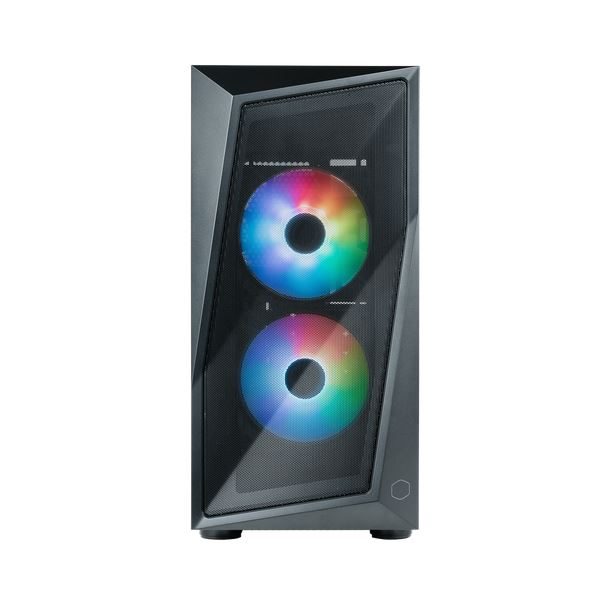 GABINETE COOLERMASTER CMP 320 TG MESH 2FAN ARGB