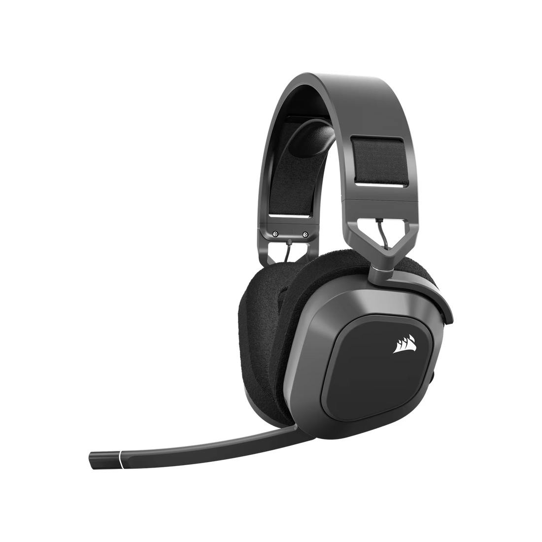 Auriculares gaming CORSAIR HS80 MAX WIRELESS, gris acero