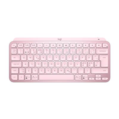 Teclado Logitech Wireless MX Keys Mini Rose Retroilum 920-010478