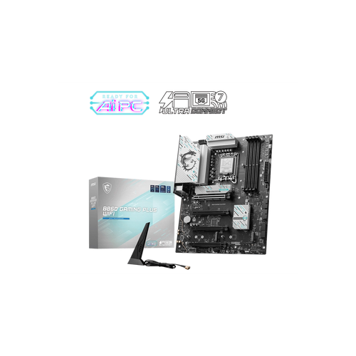 Mother MSI B860 GAMING PLUS WIFI DDR5 1851 (Serie Ultra) (9764)