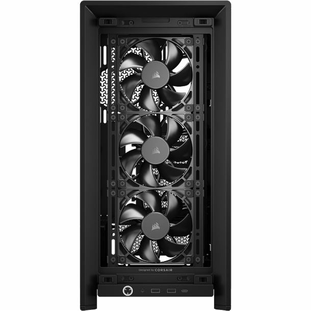 GABINETE CORSAIR FRAME 4000D RS 3FAN TG BLACK CC-9011312-WW