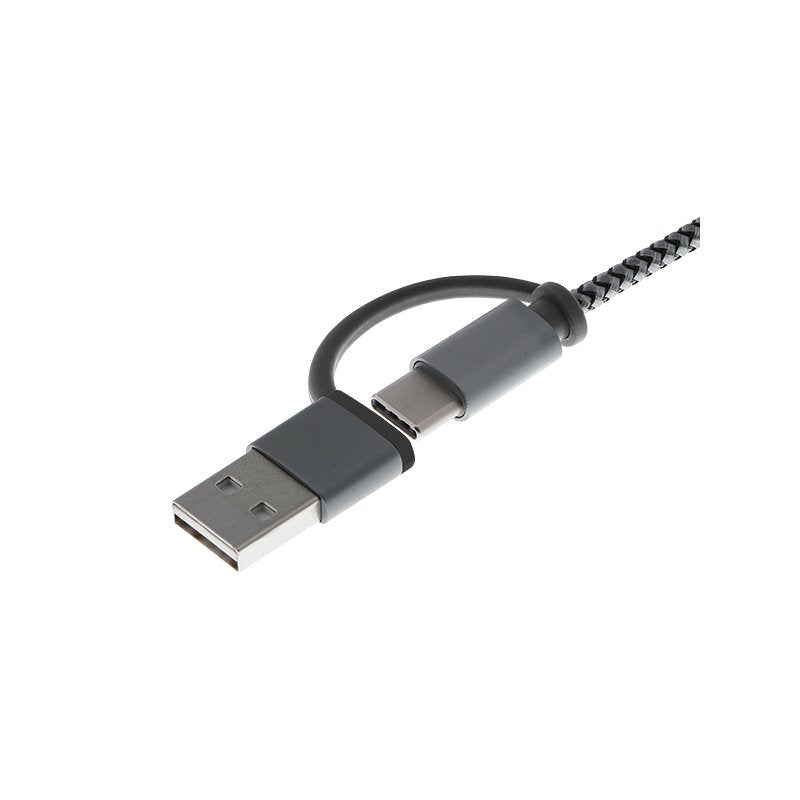 Cable Xtech Multifuncional Carga 5 En 1 Usb A C A Micro Usb Lightming O Tipo C (Xtc-560)