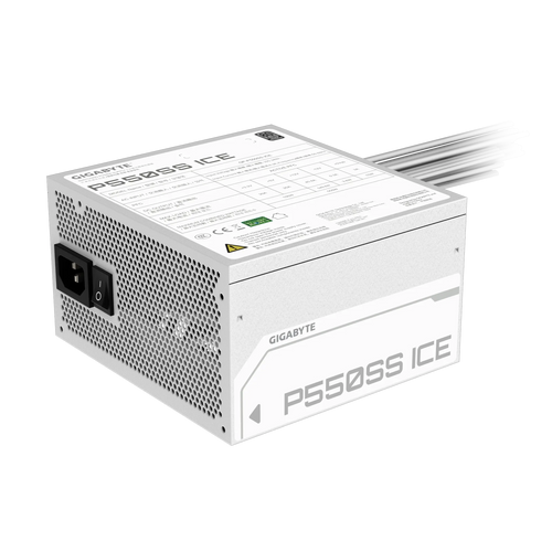 Fuente GIGABYTE P550S 550W 80 PLUS Silver Blanca