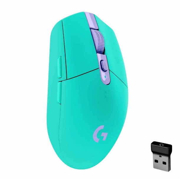 MOUSE LOGITECH G305 LIGHTSPEED WIRELESS MENTA 910-006377