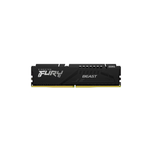 Memoria Ram UDIMM KINGSTON Fury Beast 8GB DDR5 6000MHz CL36 1.35V Single Negro