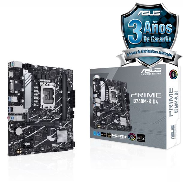 MOTHER ASUS PRIME B760M-K D4 DDR4 S1700
