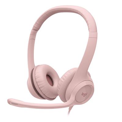 Auricular c/Microfono Logitech H390 Rose 981-001280