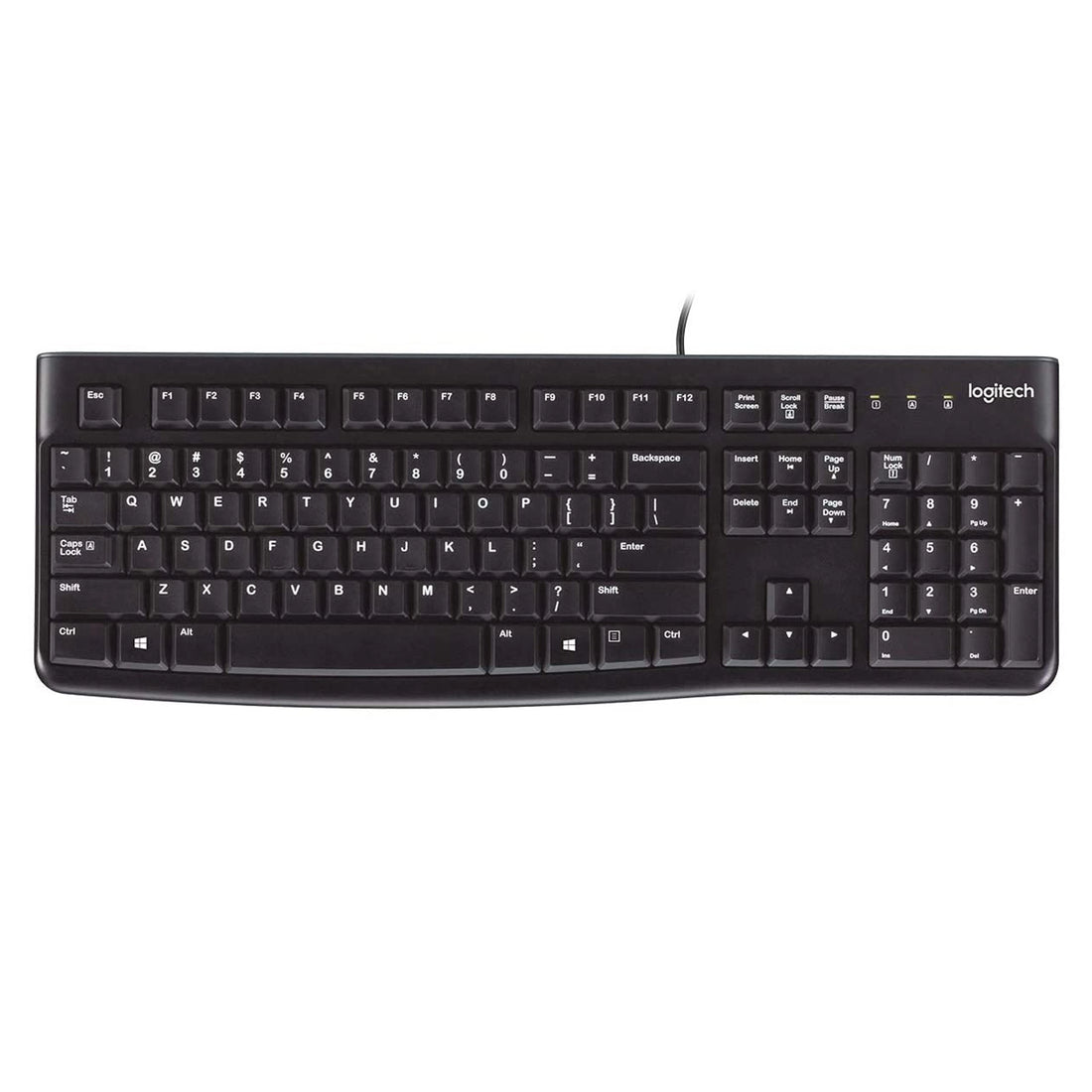 Teclado c/Cable Logitech K120 Negro