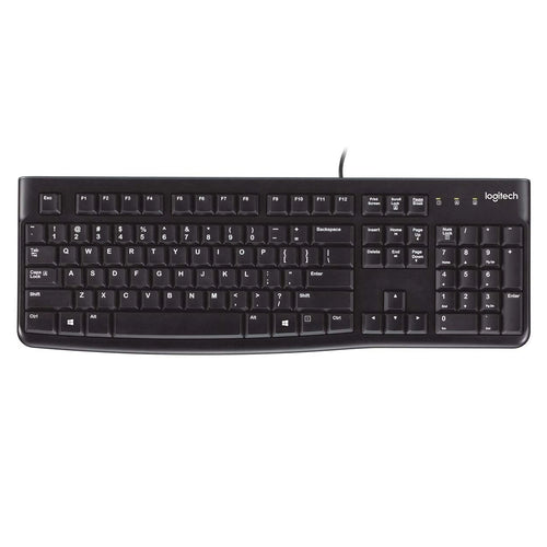 Teclado c/Cable Logitech K120 Negro