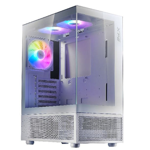 GABINETE ADATA XPG INVADER X MINI 5FAN ARGB WHITE