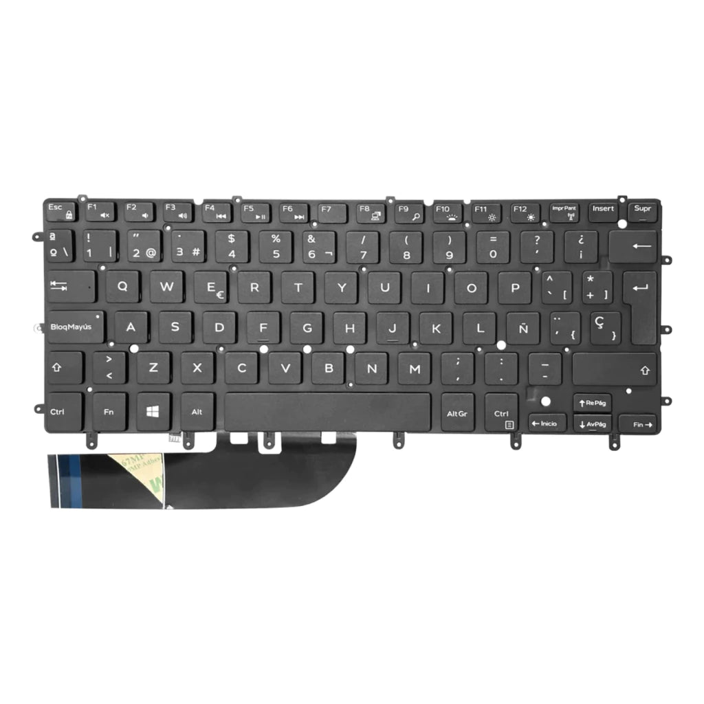 Teclado Para Dell Inspiron 13 7000 7347 7348 Retroiluminado
