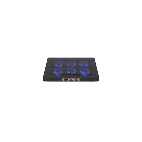 Base Xtech, 17", 6 coolers, 6 posiciones , Led