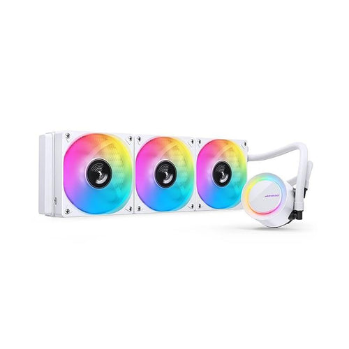 CPU Water Cooler 360mm JONSBO TG-360 White ARGB