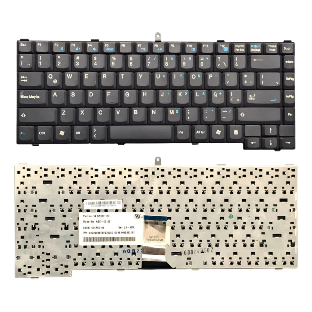 Teclado Para Ecs A530 Nsk-e315e Pcchips Grundig Vsonic 536s