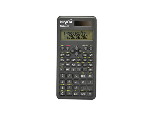 Calculadora científica solar de 10+2 digitos y 240 funciones