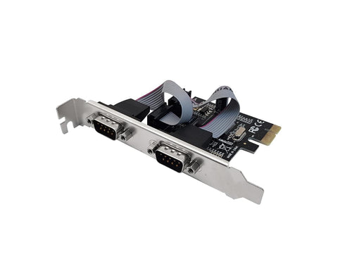 Placa PCI express 2 puertos serie
