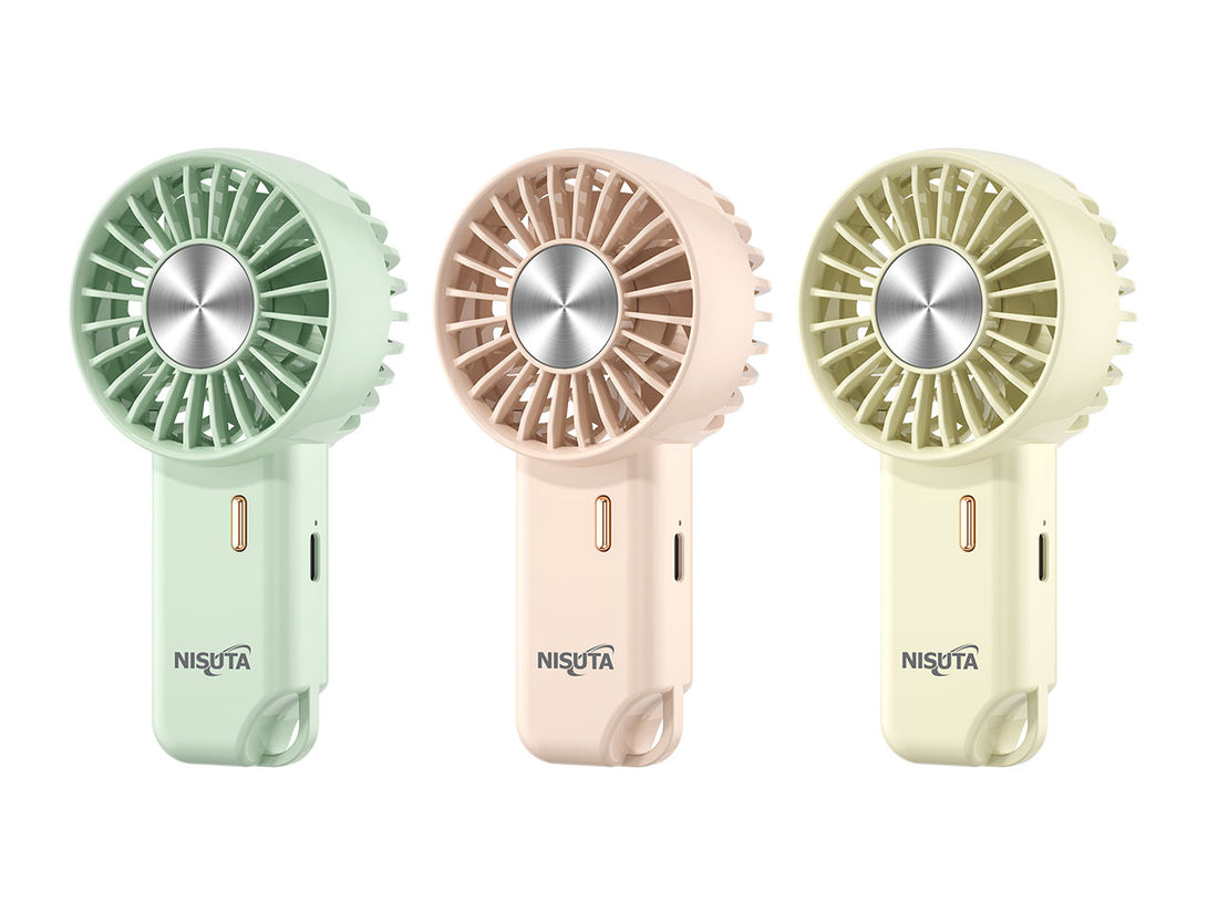 Ventilador portátil con bateria recargable