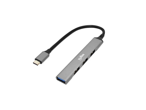 Hub USB C de 3 puertos usb 2.0 y 1 puerto usb 3.0