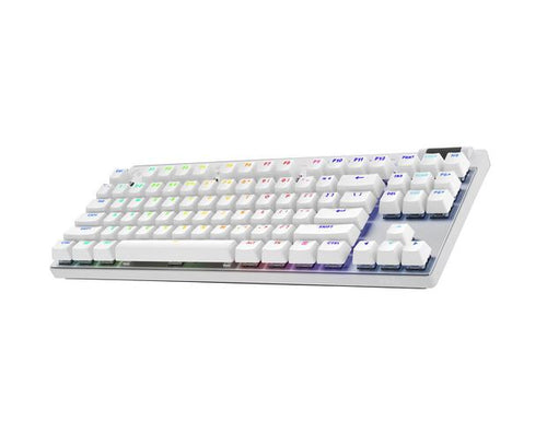Teclado Logitech G Pro X TKL Lightspeed White Wireless 2.4GHz + Bluetooth