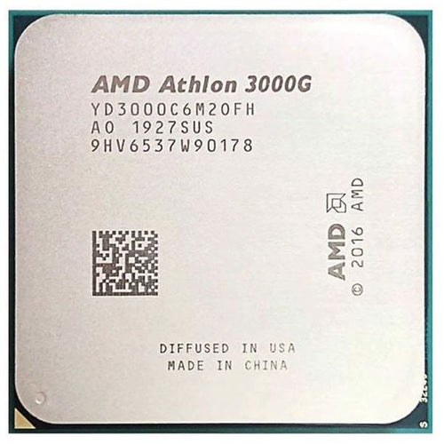 MICRO AMD ATHLON 3000G C/VIDEO S/COOLER CPU AM4