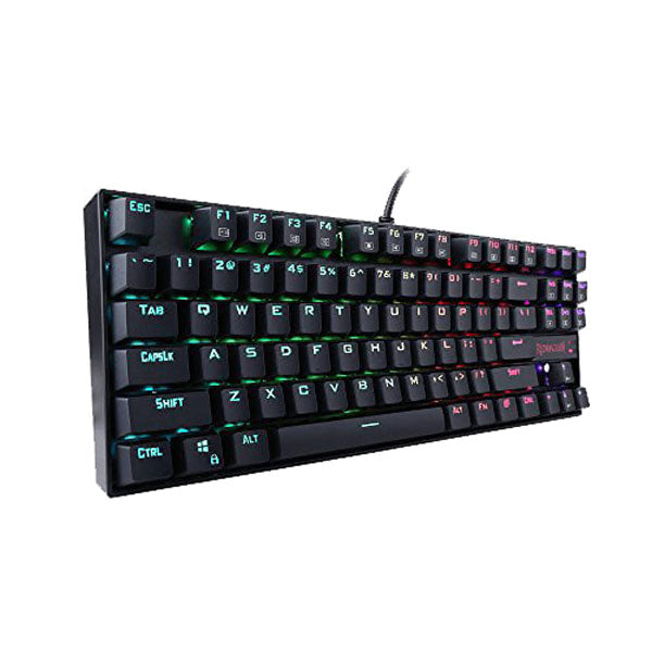 TECLADO GAMER REDRAGON KUMARA K552 RAINBOW - RED SWITCH