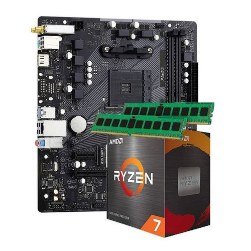COMBO ACTUALIZACION AMD RYZEN 7 5700G+A520+16GB (2X8GB)