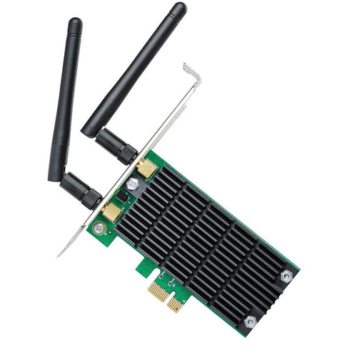Placa de Red PCIe WIFI Tp-Link Archer T4E AC1200 Dual Band 2.4 - 5Ghz 1200 Mbps - Bluetooth