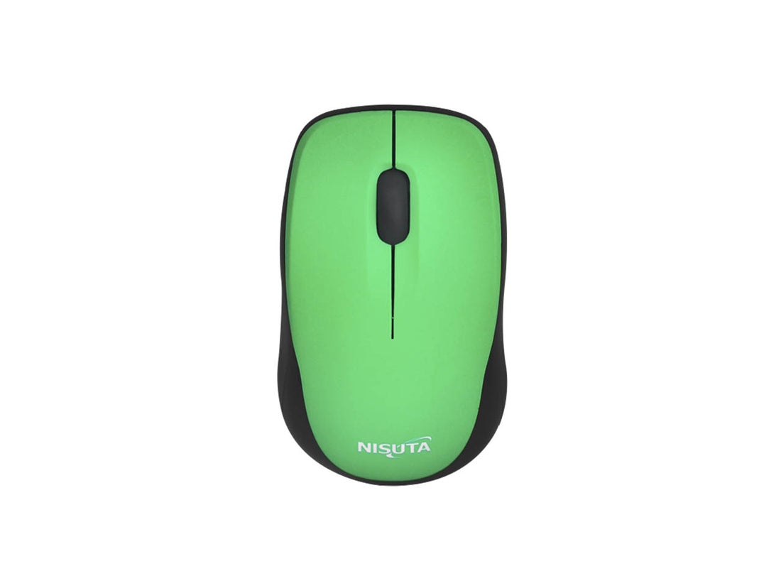 Mouse mini inalámbrico 1600 DPI verde
