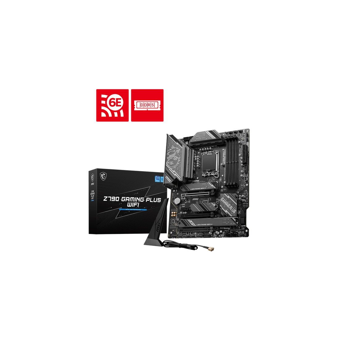 Mother MSI Z790 GAMING PLUS WIFI DDR5 1700 (12va/13va/14va Gen) (4712)