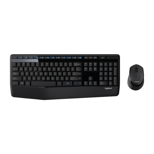 Teclado+Mouse Logitech Wir MK345 Black 920-007820