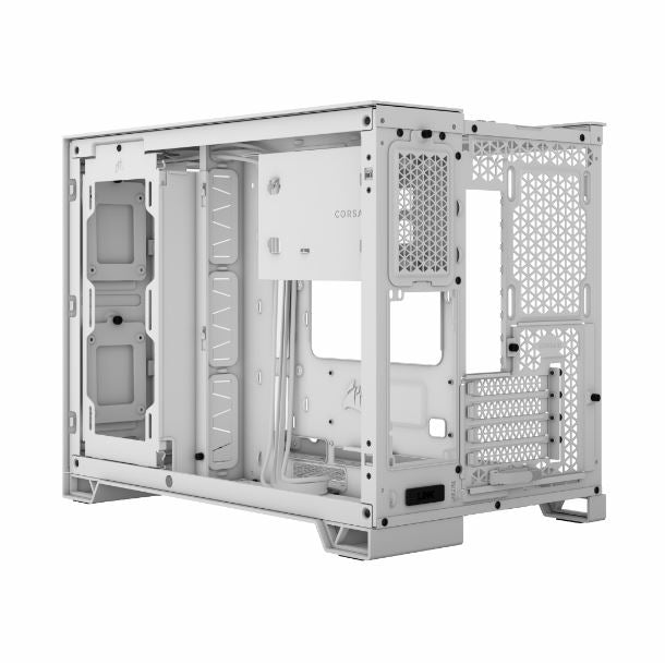 GABINETE CORSAIR 2500X TG DUAL CHAMBER WHITE CC-9011266-WW