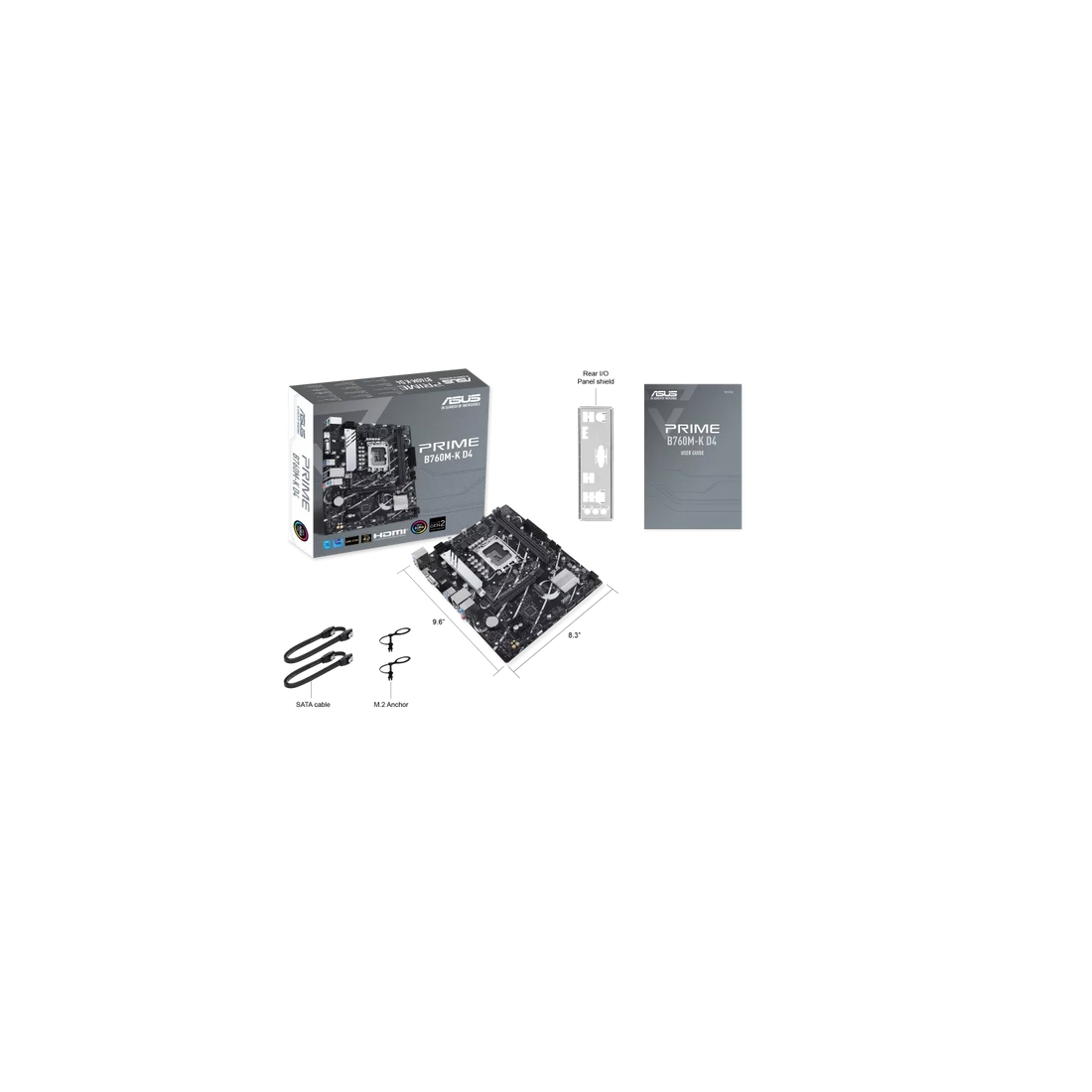 Motherboard ASUS PRIME B760M-K D4 LGA 1700 DDR4