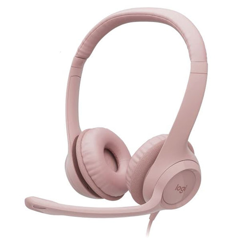 AURICULAR LOGITECH H390 USB ROSA 981-001280