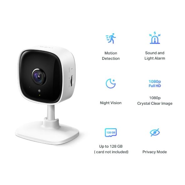 CAMARA IP WIFI TP-LINK TAPO C100 1080P SEGURIDAD HOGAR
