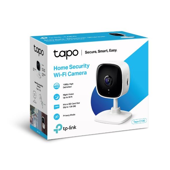 CAMARA IP WIFI TP-LINK TAPO C100 1080P SEGURIDAD HOGAR
