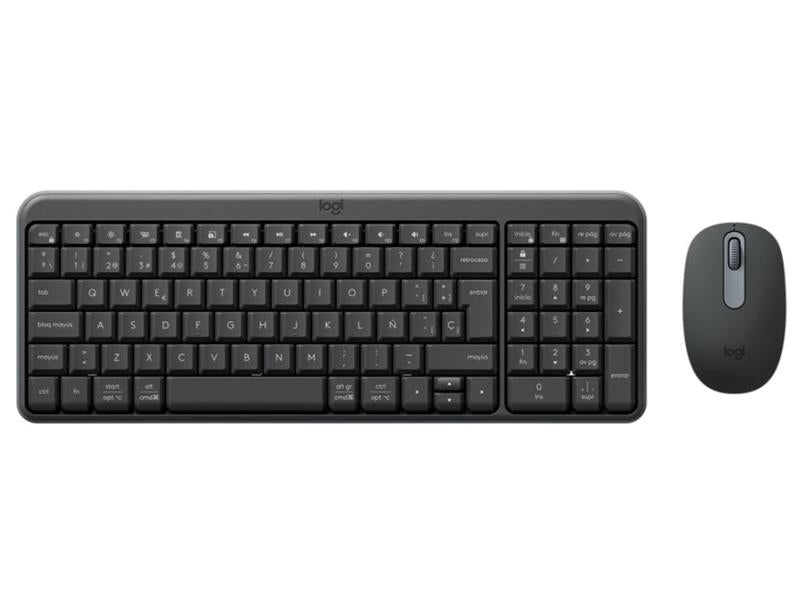 Combo Teclado y Mouse Logitech MK250 Inalámbrico 2.4GHz + Bluetooth
