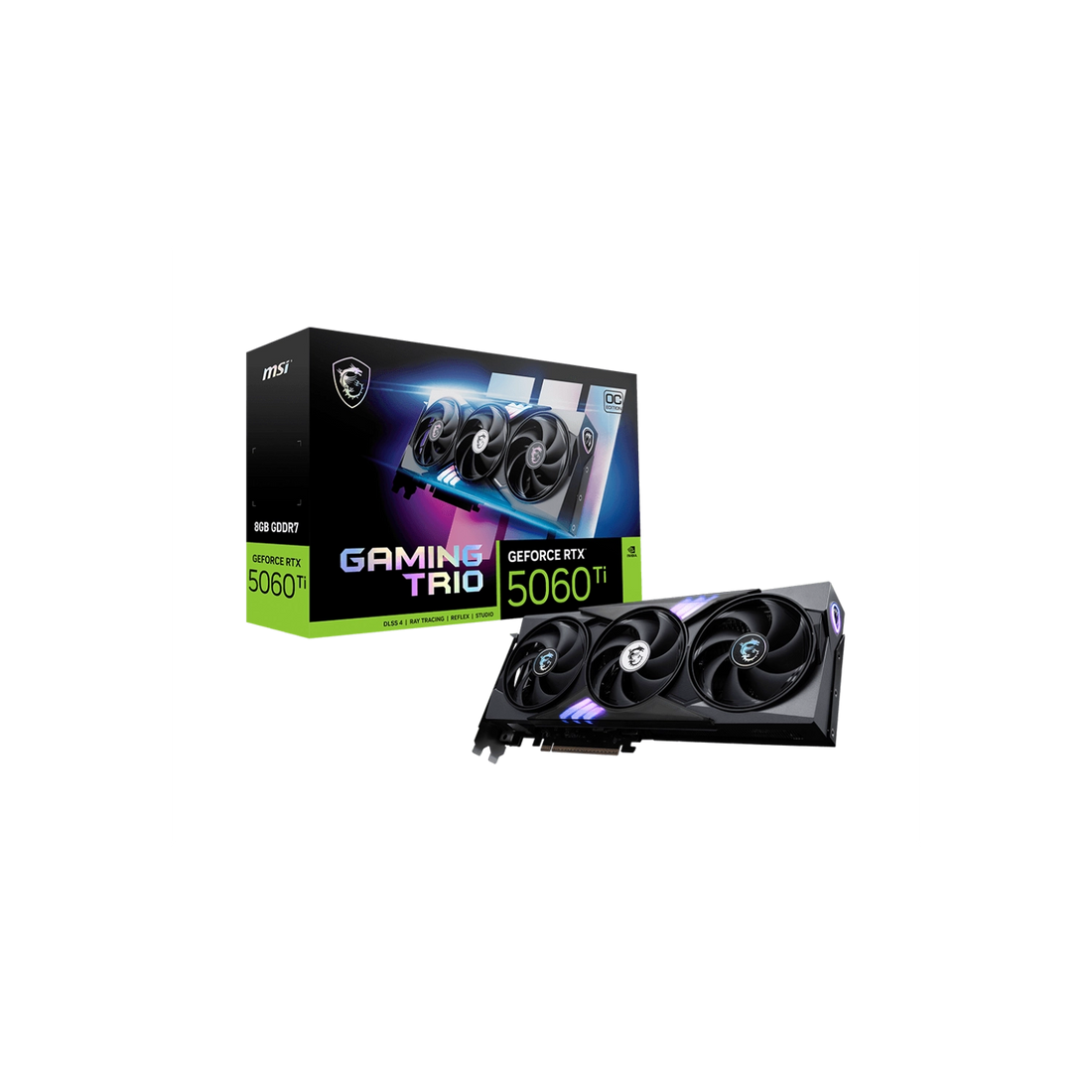 VGA MSI GeForce RTX 5060 Ti 8G GAMING TRIO OC (1394)