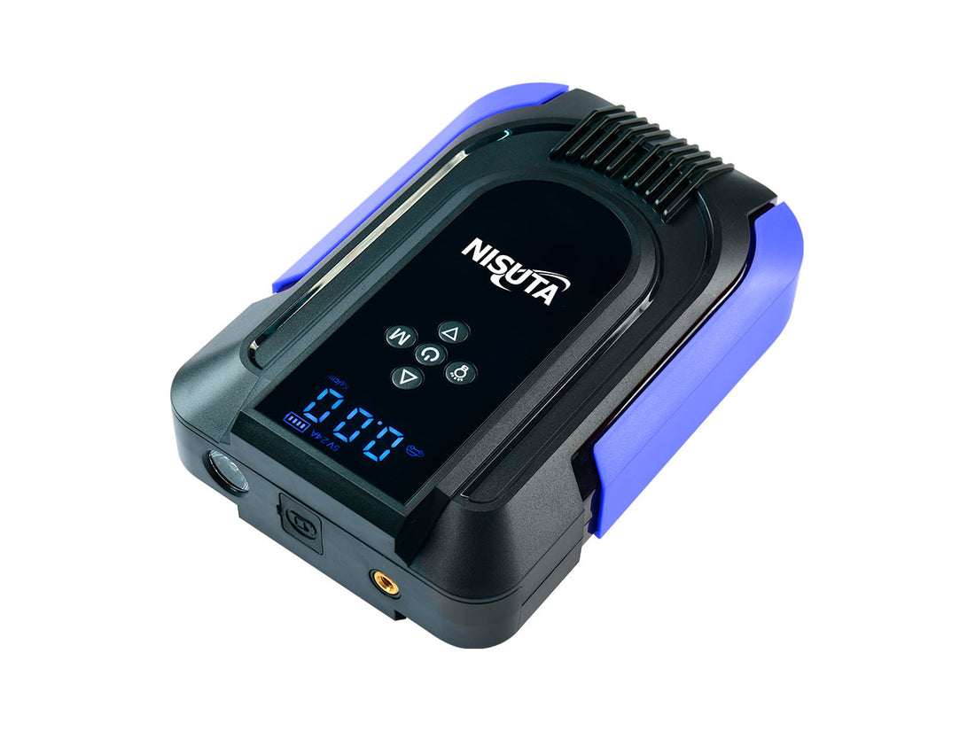 Arrancador de motores con compresor de aire de 10000mAh