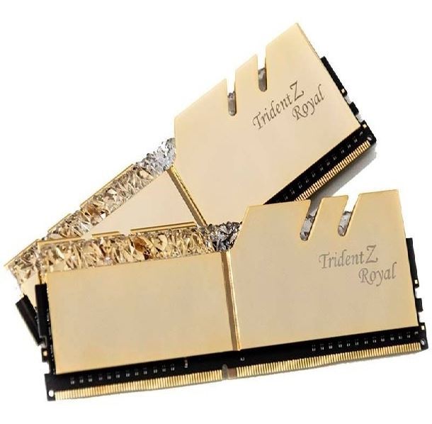 MEMORIA 16GB (2X8GB) DDR4 3600 GSKILL TRIDENT Z ROYAL GOLD R
