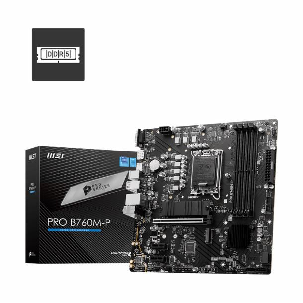 MOTHER MSI PRO B760M-P DDR5 S1700