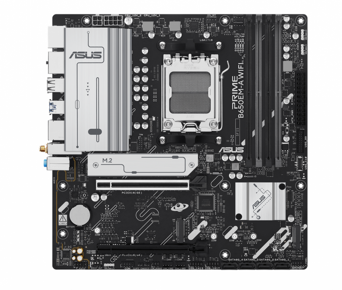 MOTHER ASUS (AM5) PRIME B650EM-A WIFI