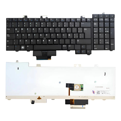 Teclado Para Dell Precision M6500 M6400 C3448 Retroiluminado