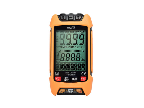 Tester multimetro digital autorango pantalla grande