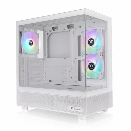 GABINETE THERMALTAKE VIEW 270 PLUS TG 3FAN ARGB SNOW WHITE