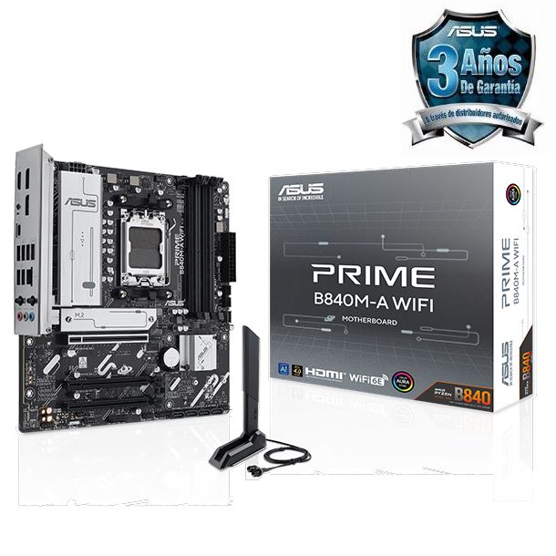 MOTHER ASUS PRIME B840M-A WIFI DDR5 AM5