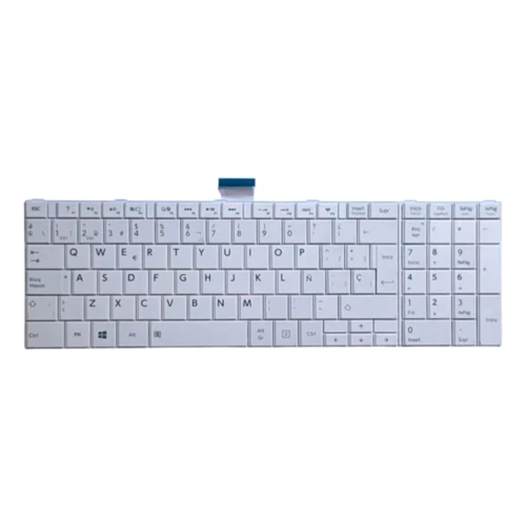 Teclado Para Toshiba Satellite L850 L855 L870 C850 C855 P855 P875 Blanco